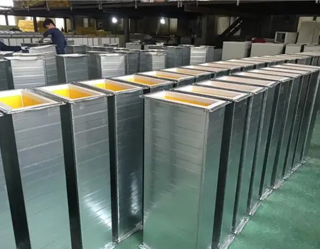 双面彩钢玻纤复合风管的结构是怎样的？